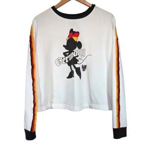 Disney World EPCOT Park Exclusive Minnie Mouse Germany Long Sleeve Top